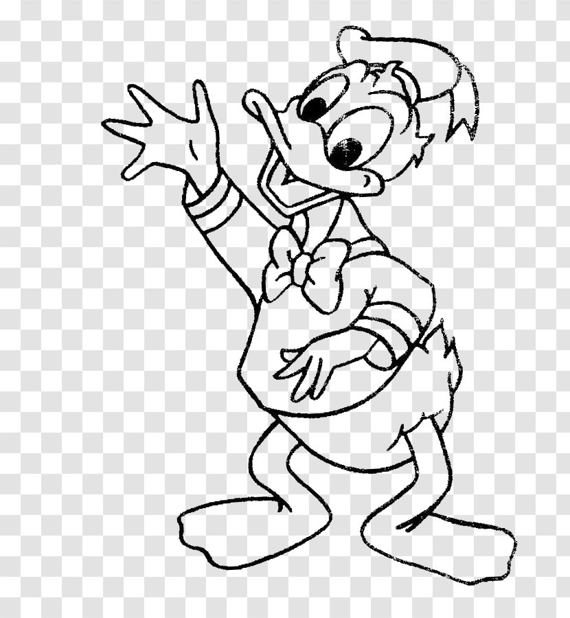 Donald Duck Daisy Colouring Pages Coloring Book - Flower Transparent PNG