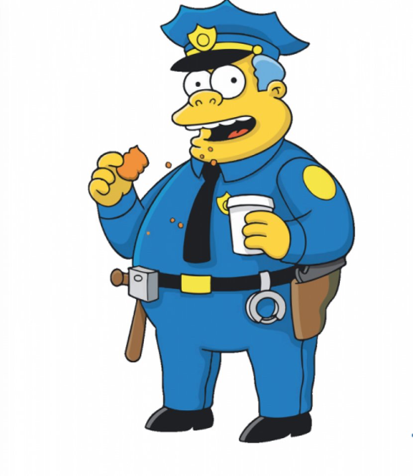The Simpsons: Tapped Out Chief Wiggum Ralph Homer Simpson Marge - Technology - Police Transparent PNG