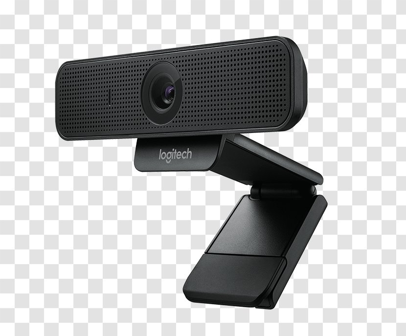 Microphone Webcam 1080p Camera Logitech - Zoom Lens Transparent PNG