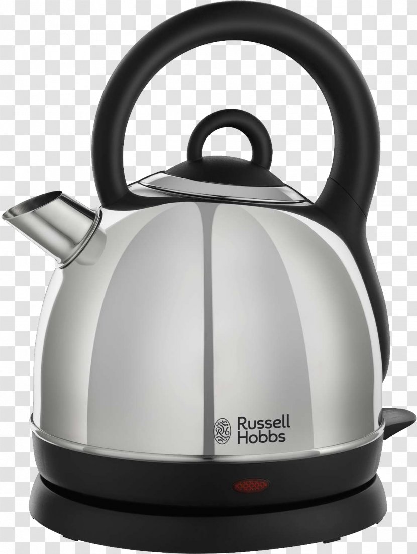 Kettle Russell Hobbs Toaster Home Appliance Morphy Richards - Stainless Steel - Image Transparent PNG