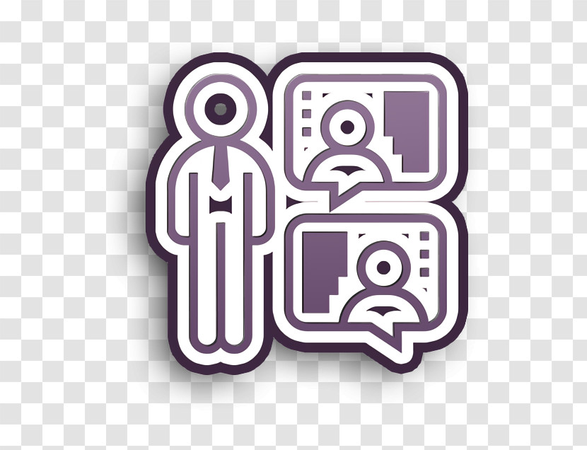 Discuss Icon Scrum Process Icon Transparent PNG