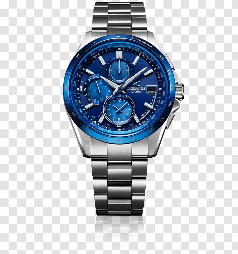 Watch Quartz Clock Chronograph Fashion - Oceanus Casio Transparent PNG