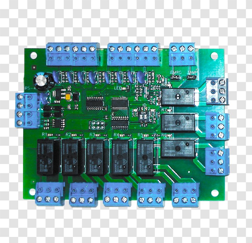 Microcontroller System Computer Hardware Access Control Network Cards & Adapters - Electronic Engineering - RM Transparent PNG