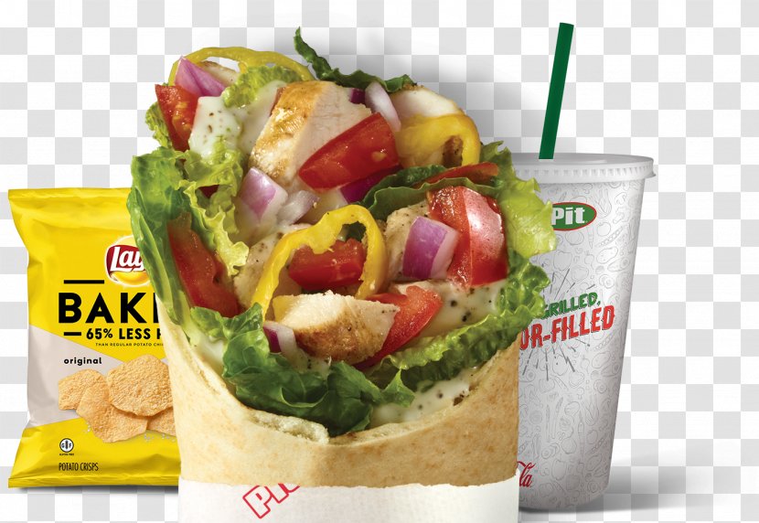 Pita Pit Fast Food Lunch - Crazy Transparent PNG