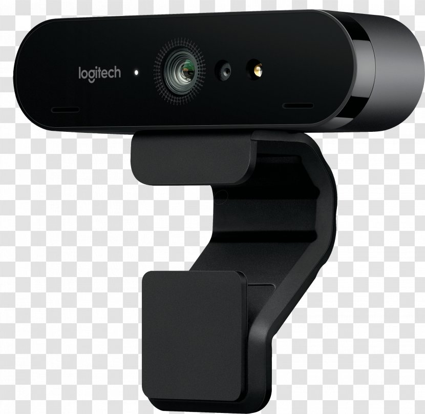Logitech 4K Pro Webcam Resolution BRIO Ultra-high-definition Television - Multimedia Transparent PNG