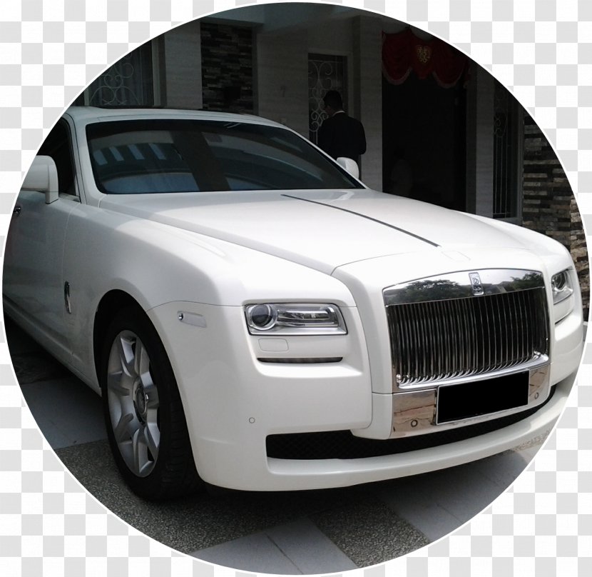 Rolls-Royce Ghost Phantom VII Car Luxury Vehicle - Bumper - Wedding Rental Transparent PNG
