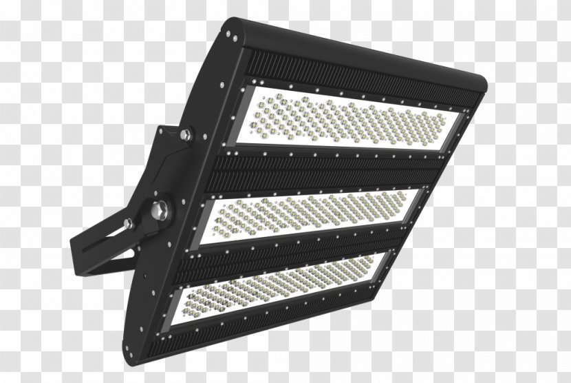 Light-emitting Diode LED Lamp Street Light Fixture - Mirror Transparent PNG