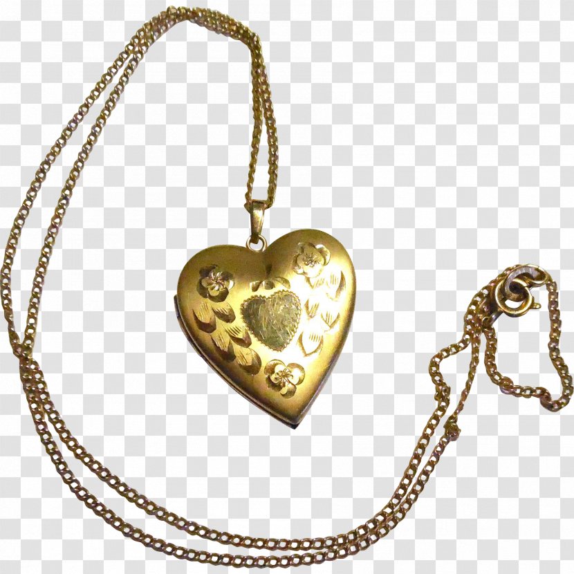 Locket Charms & Pendants Jewellery Necklace Gold - Body Jewelry - Heart Transparent PNG