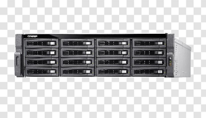 Network Storage Systems Data QNAP Systems, Inc. Serial Attached SCSI ISCSI - Qnap Tds16489u - Synology Inc Transparent PNG