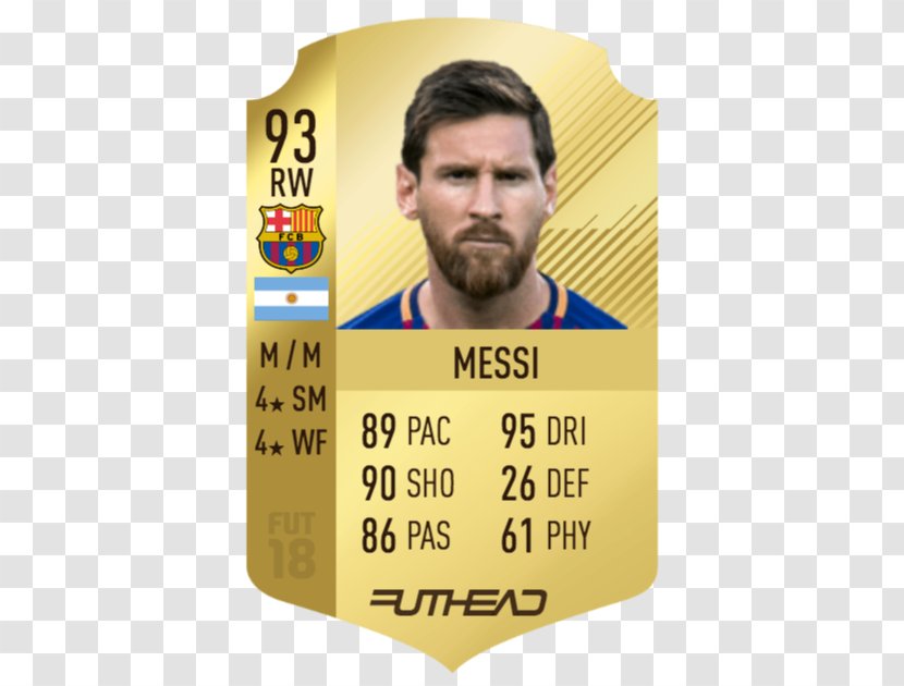 Lionel Messi FIFA 18 17 19 16 - Fifa - World Cup 2018 Transparent PNG