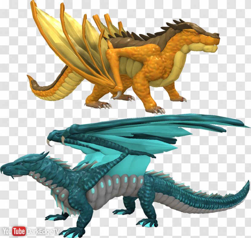 Dragon Wings Of Fire Tsunami Clay Art - Section Transparent PNG