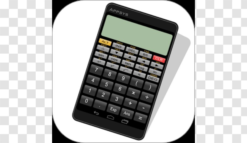 Android Scientific Calculator - Telephone Transparent PNG