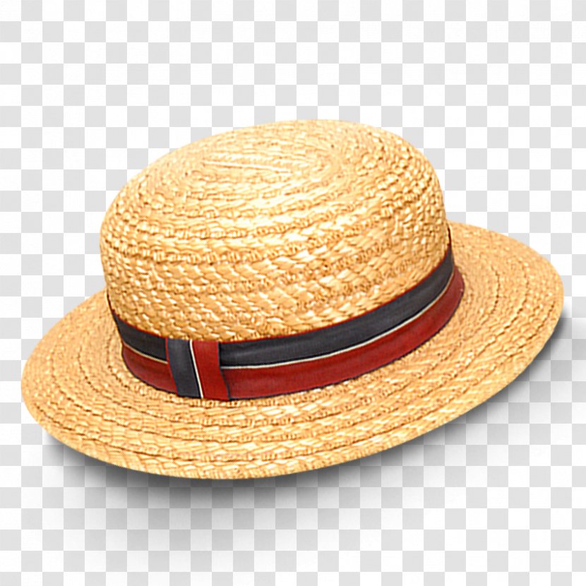 Straw Hat Computer File - Headgear Transparent PNG