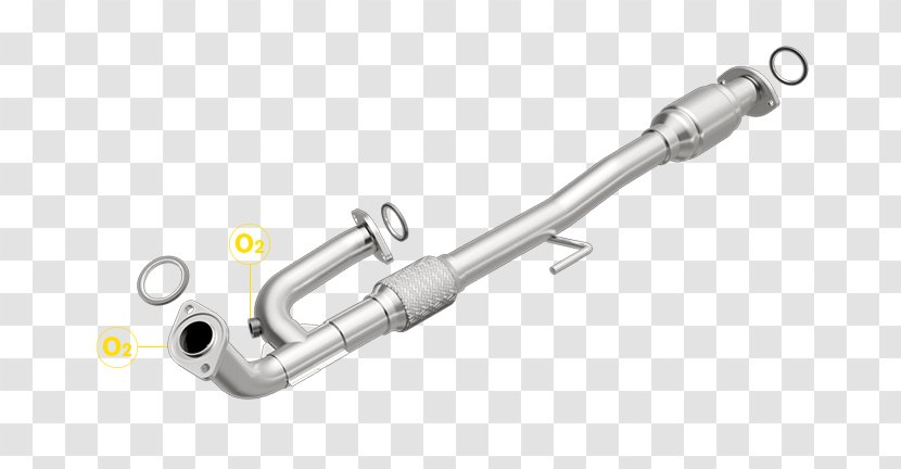 Car Exhaust System Product Design Pipe Catalysis - Catalytic Converter Transparent PNG