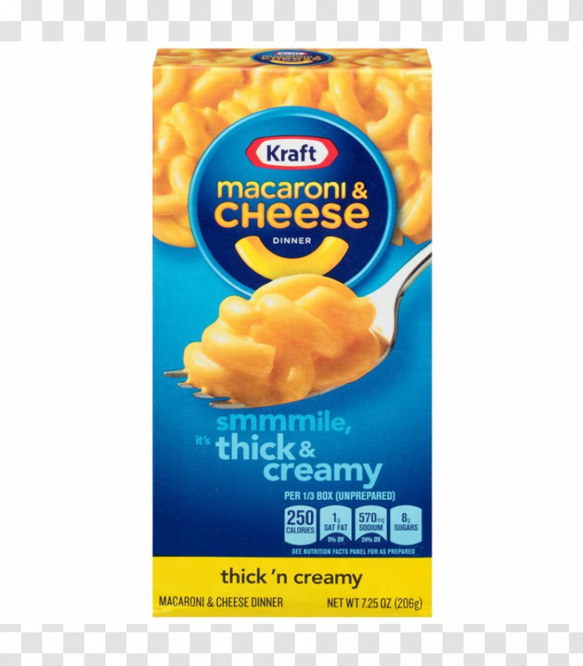 Kraft Dinner Macaroni And Cheese Cream Foods Transparent PNG