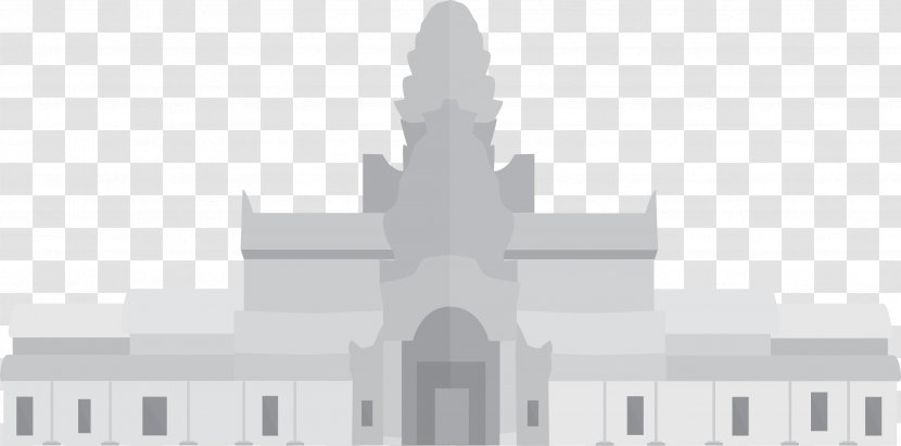 Facade Architecture White - Structure - Japanese Temple Transparent PNG