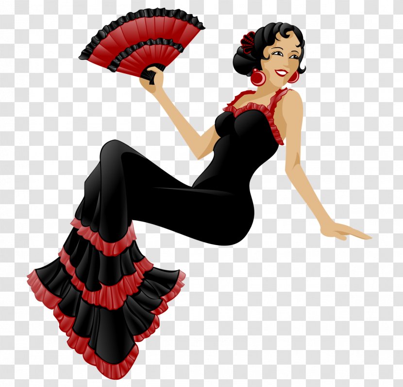 Spain Flamenco Dance YouTube Clip Art - Cartoon - Cliparts Transparent PNG