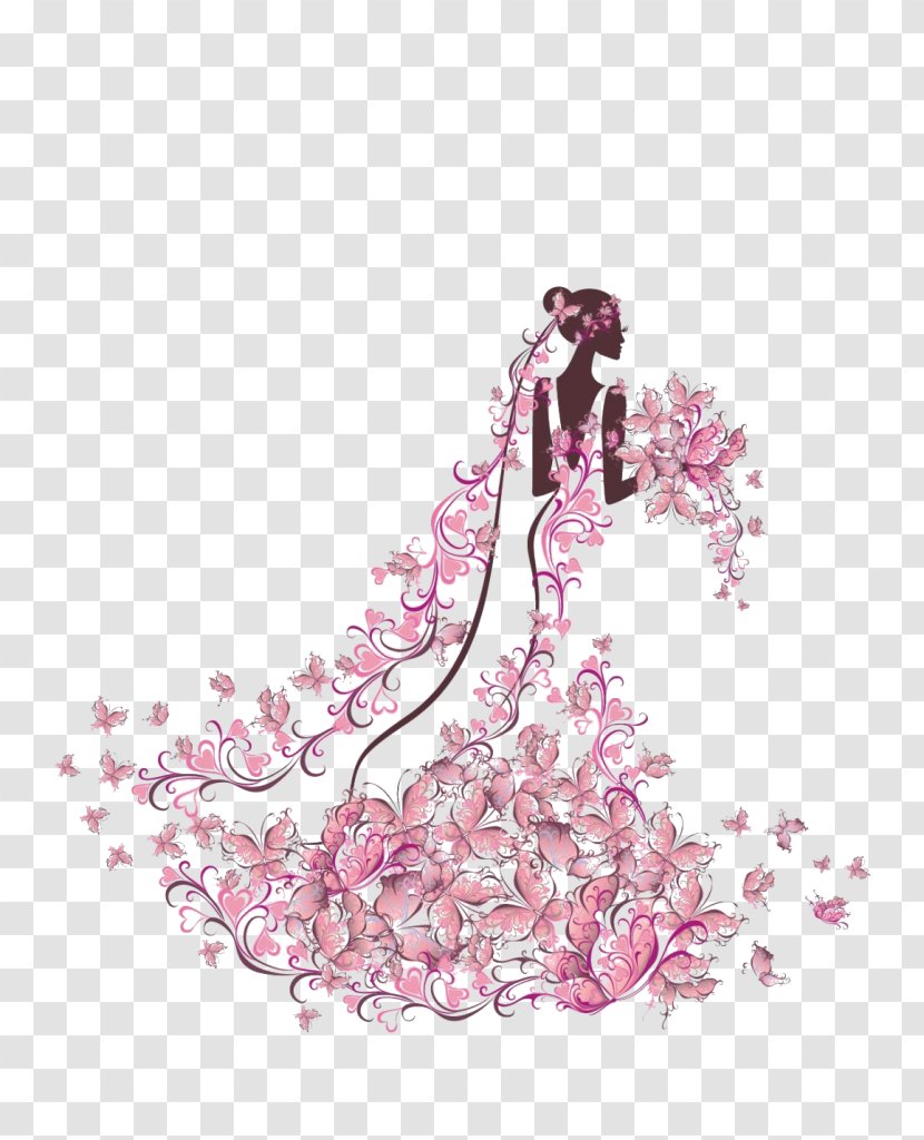 Wedding Invitation Bride Marriage - Branch Transparent PNG