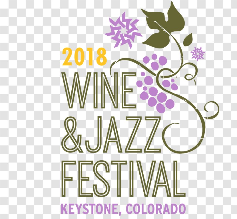 Logo Wine Brand Font Jazz - Flower Transparent PNG