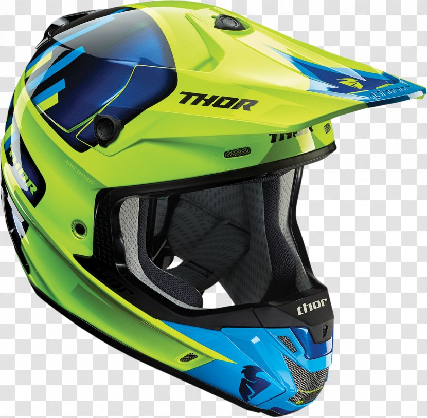 Motorcycle Helmets Motocross Bicycle - Helmet Transparent PNG
