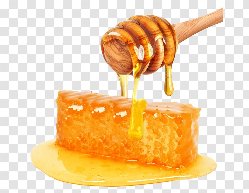 Honeycomb Apple Cider Vinegar Stock Photography - Honey Transparent PNG