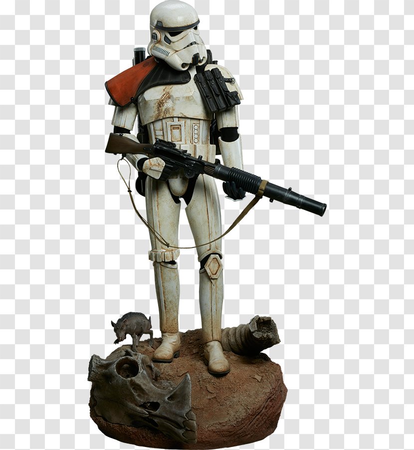 Stormtrooper Anakin Skywalker Star Wars Sideshow Collectibles Sandtrooper - Soldier - Sand Crane Toy Transparent PNG