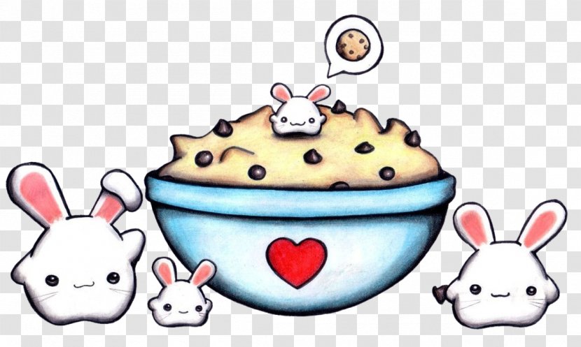 Chocolate Chip Cookie Ice Cream Cake Bar - Free Cookies And Bunnies To Pull Material Transparent PNG