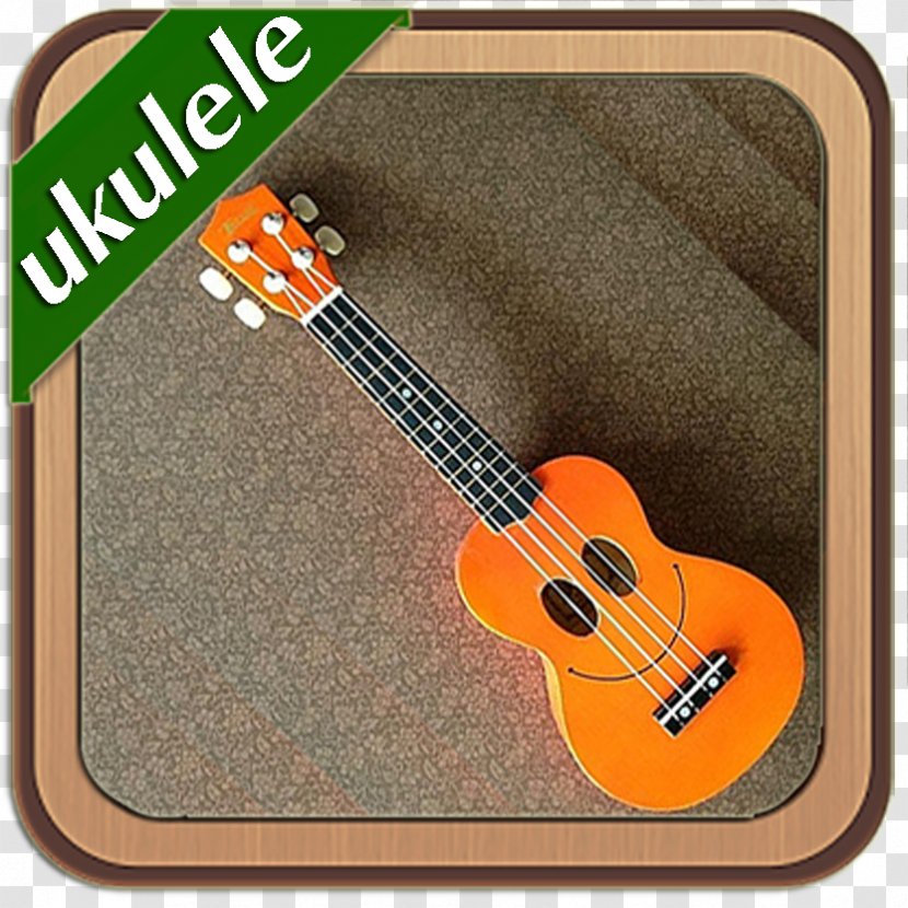 Ukulele Bass Guitar Acoustic Acoustic-electric - Cartoon Transparent PNG