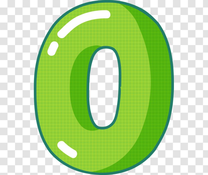 Number Color Alphabet Letter - Green Transparent PNG