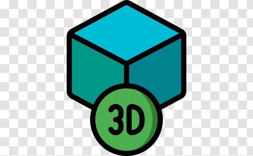 3D Computer Graphics Web Page Flat Design - 3d Print Transparent PNG