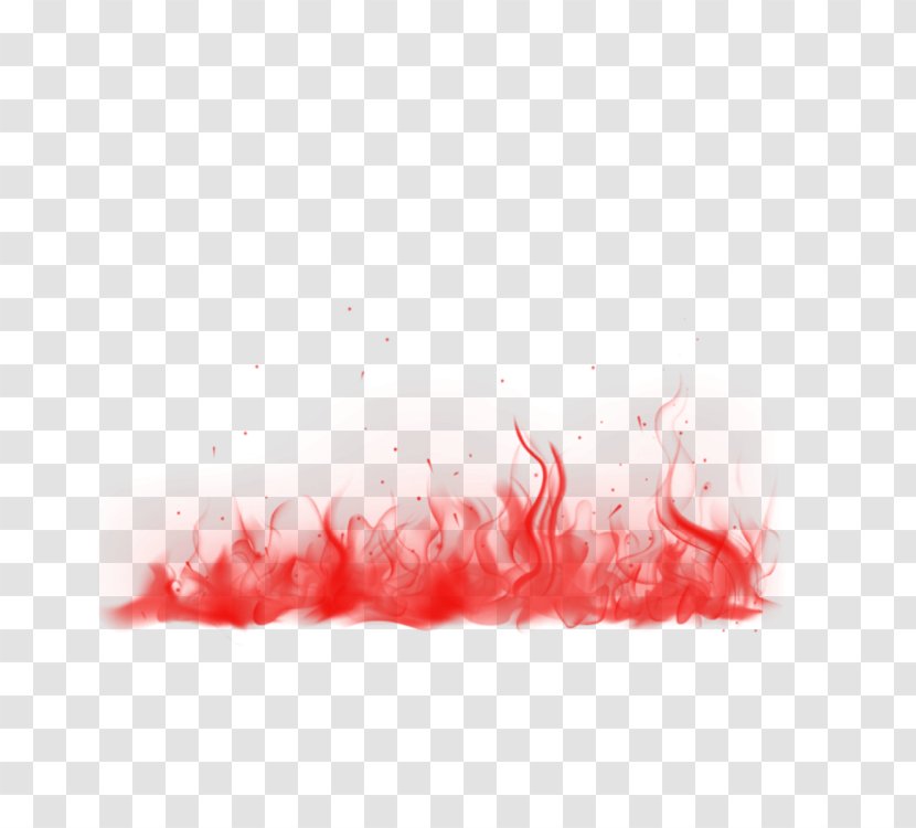 Flame Light - Peach - Red Element Transparent PNG
