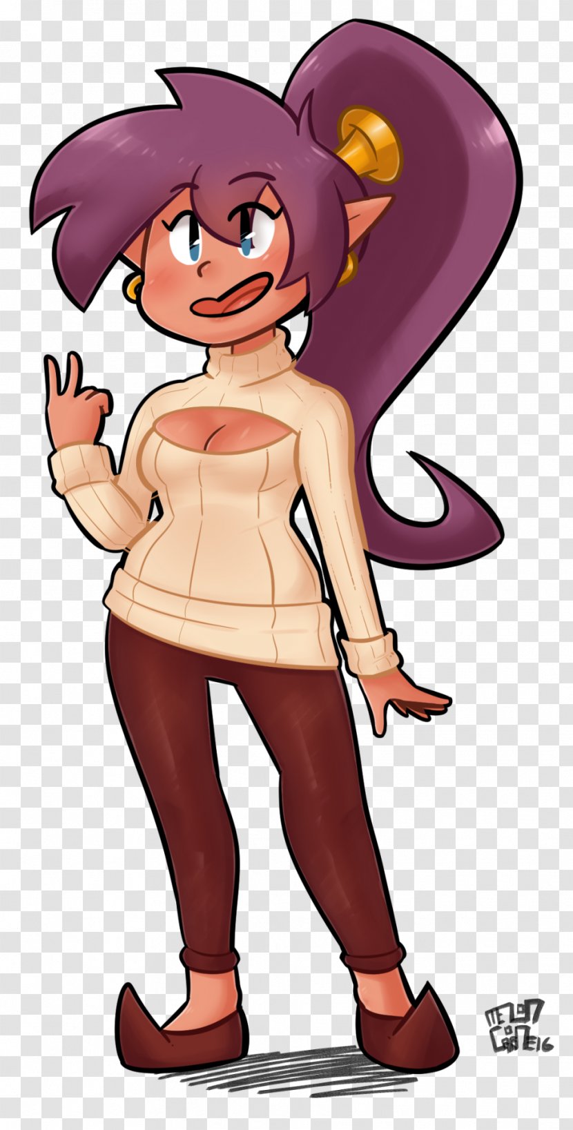 Shantae And The Pirate's Curse Clip Art Illustration Fan - Flower Transparent PNG