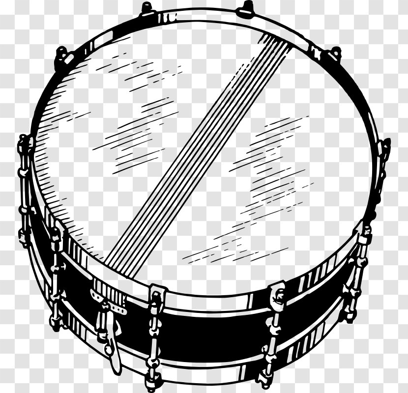 Snare Drums Drawing Musical Instruments - Flower - Draw Transparent PNG