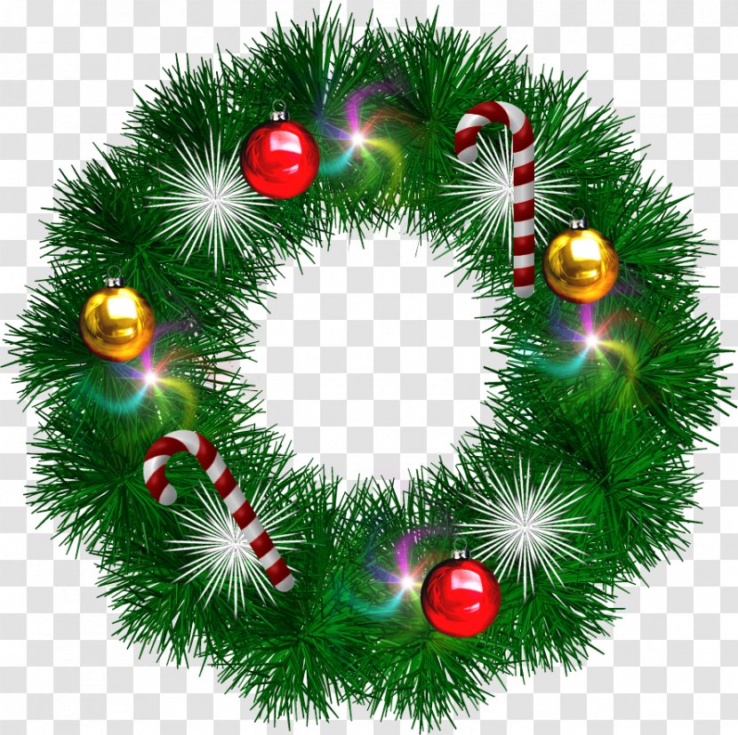 Christmas Tree Advent Wreath Transparent PNG