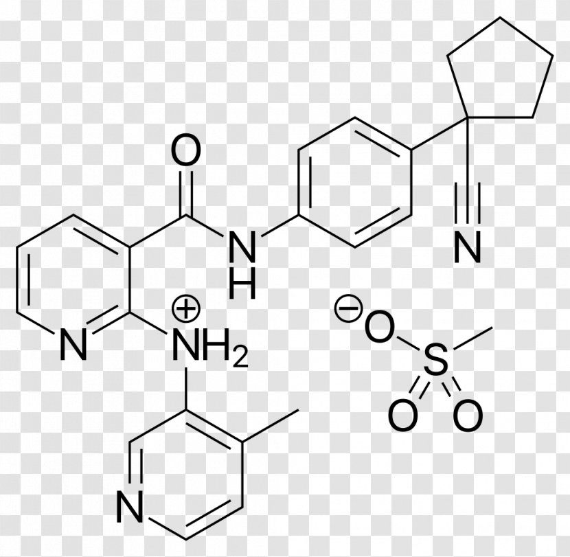 Bicalutamide Selective Androgen Receptor Modulator Vector Pharmaceutical Drug - Black And White Transparent PNG