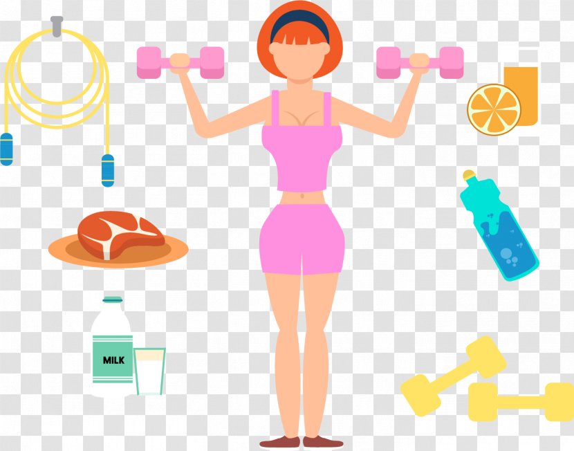 Physical Exercise Fitness Clip Art - Standing - Women Shaping Transparent PNG