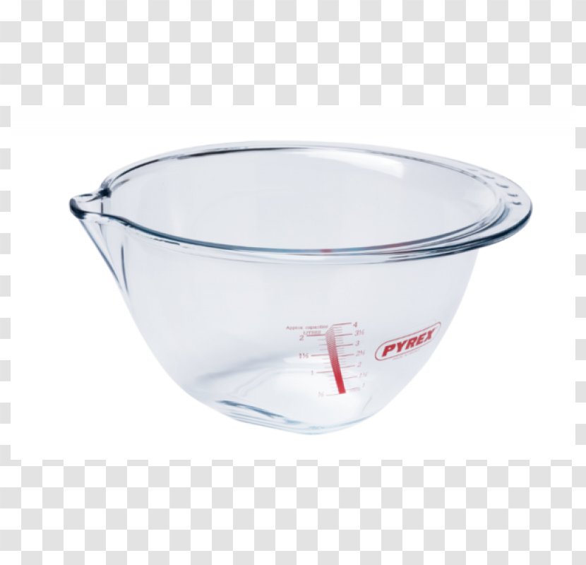 Bowl Pyrex Glass Plastic Lid - Mixingglass Transparent PNG