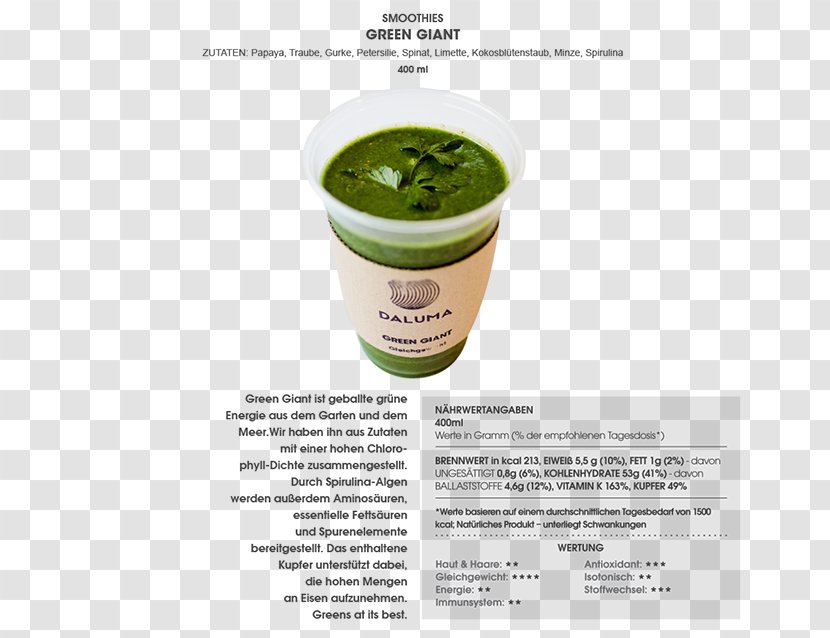 Superfood Dish Network - Smoothies Transparent PNG