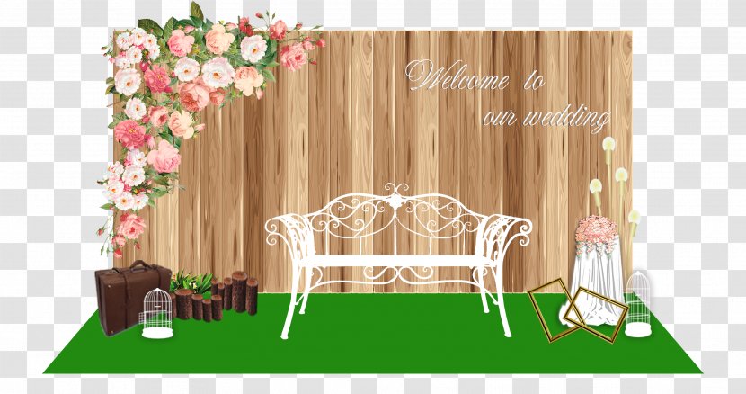 Floral Design Download - Flower - Sen-based Creative Wedding Photo Area Transparent PNG