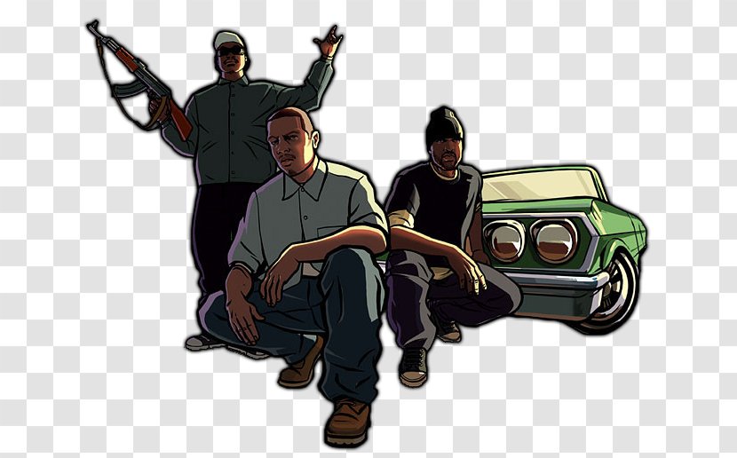 Grand Theft Auto: San Andreas Auto V Multiplayer IV Xbox 360 - Carl Johnson - Cheating In Video Games Transparent PNG