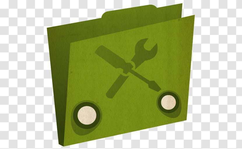 Angle Material Green - Icon Design - Folder 2 Transparent PNG