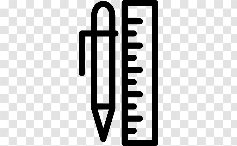 Pencil Icon Design Drawing - Technology - Ruler Transparent PNG