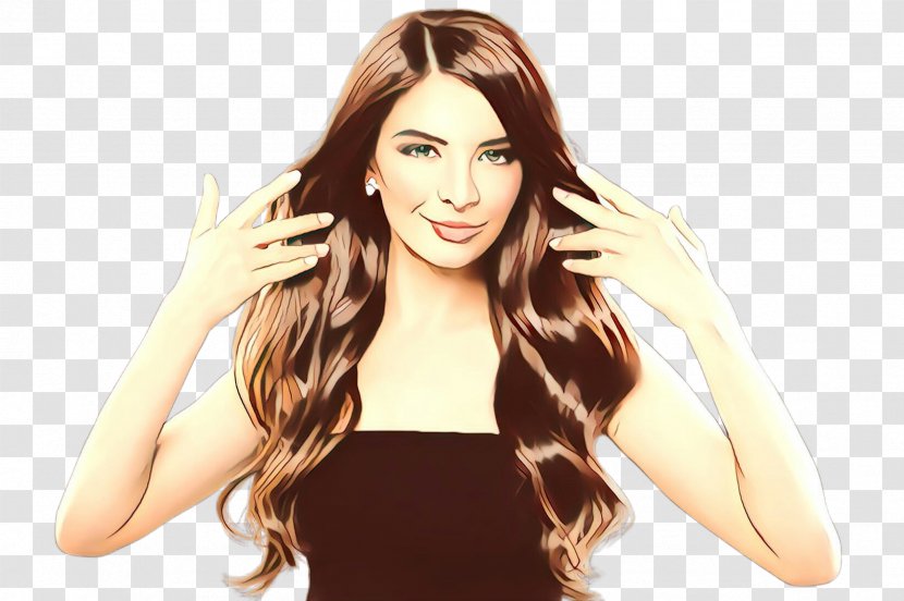 Hair Face Hairstyle Long Blond - Head Eyebrow Transparent PNG