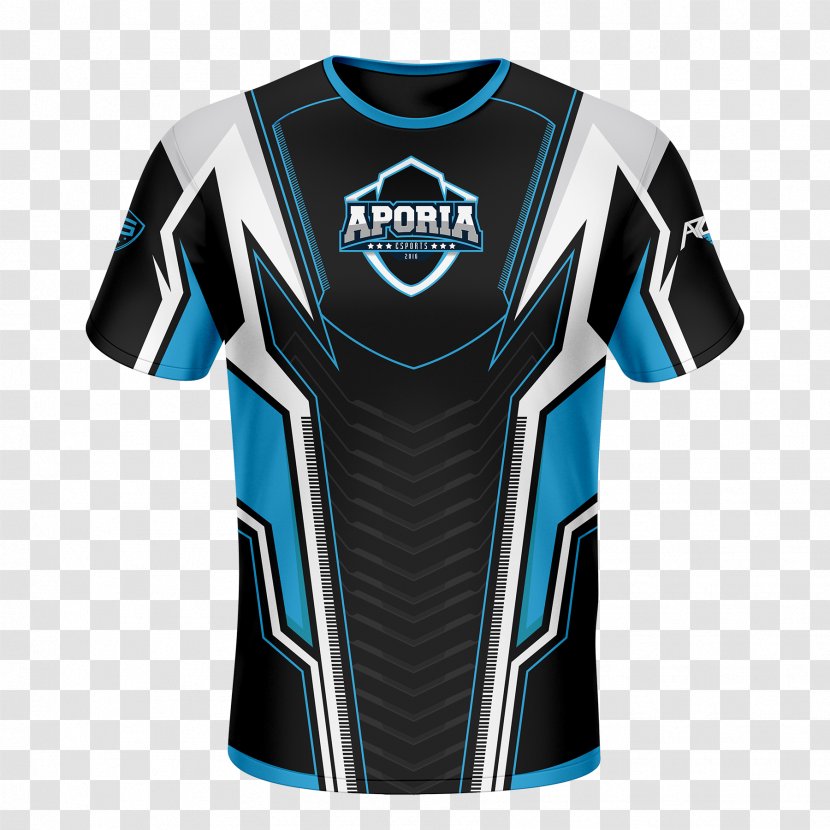 T-shirt Electronic Sports Cycling Jersey Tracksuit - Sportswear - Design Transparent PNG