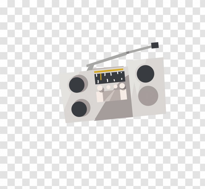 Cartoon Radio Drawing - Illustrator - Children's Videos Transparent PNG