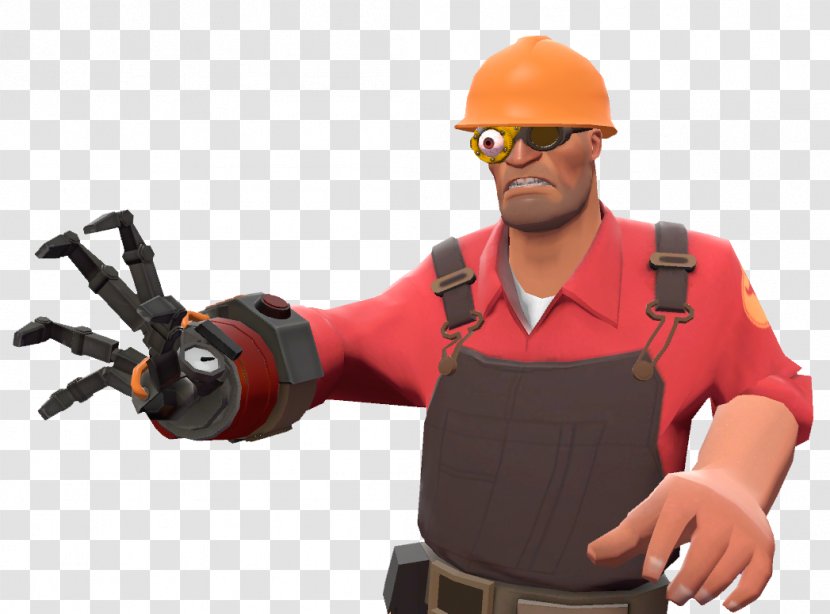 Team Fortress 2 Thumbnail Construction Foreman Worker - User - Googly Eyes Transparent PNG