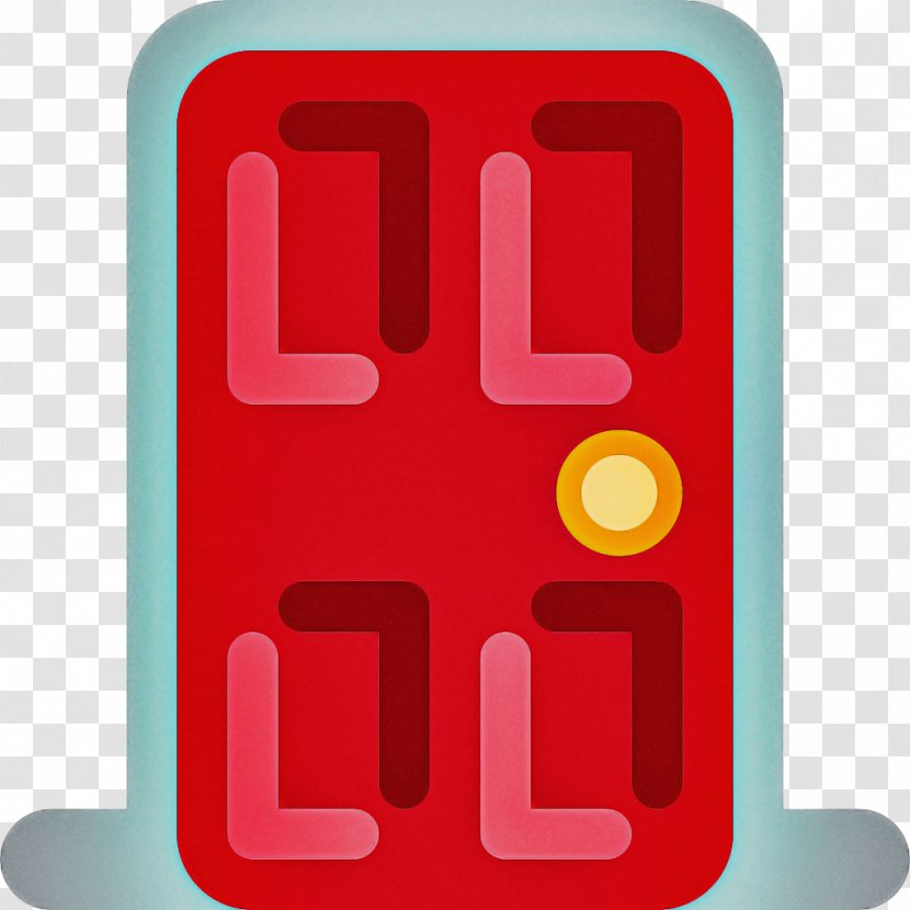 Clock Cartoon - Number - Rectangle Transparent PNG