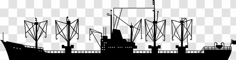 Clip Art - Monochrome Photography - Ship Transparent PNG