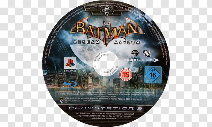 Batman: Arkham Asylum City PlayStation 3 Rocksteady Studios Eidos Interactive - Language - Batman Transparent PNG