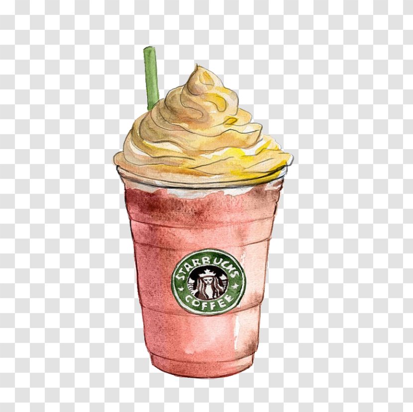 Frappxe9 Coffee Tea Espresso Starbucks - Cream - Ice Transparent PNG